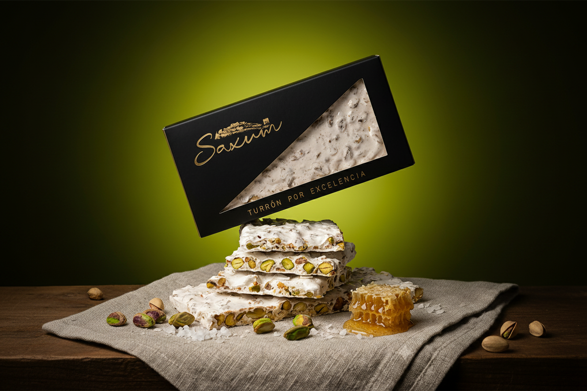 Banner Saxum con degradado natural