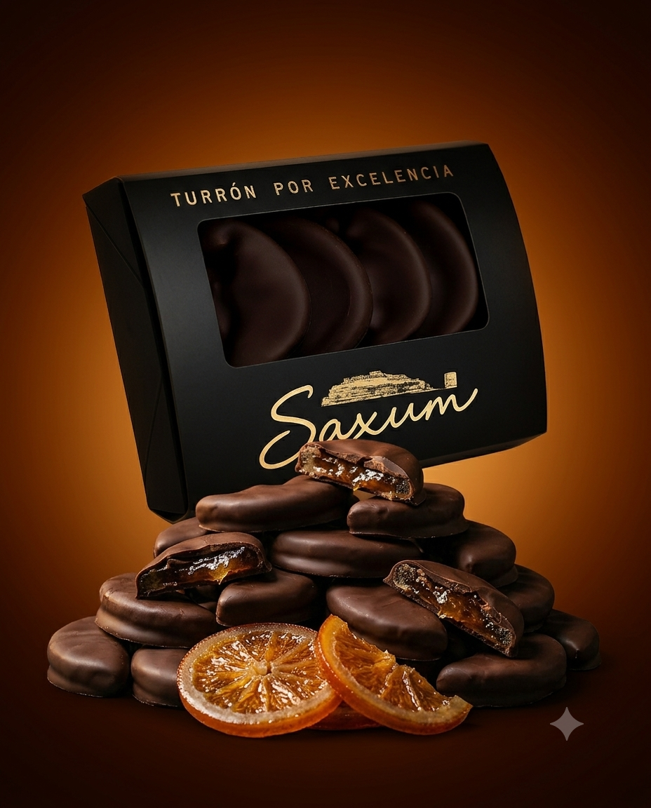 GAJOS DE NARANJA BAÑADOS EN CHOCOLATE